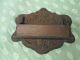Antique Wood Letter Holder Wall Hanging Very Ornate Other photo 1