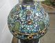 Vintage Tiffany Style Stained Glass Lamp Shade Handel Chicago Mosaic Miller ??? Lamps photo 5
