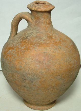 Ancient Roman Ceramic Vessel Artifact/jug/vase/pottery Kylix Guttus 2ad photo