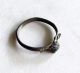 Old Roman Bronze Women Engagement Ring Holy Land Region Roman photo 1