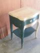 Vintage French Provincial Nightstand/table Post-1950 photo 2