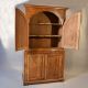 Linen Press Cabinet Bookcase Cupboard Dresser Larder Quality Yew & Oak 1900-1950 photo 5