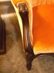 No Tags1900 - 1950 America Orange Velvet Old Victorian Spoon Back Chair 2 1900-1950 photo 5