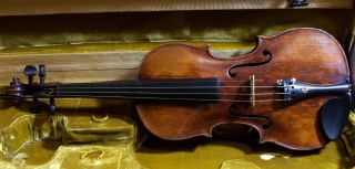 A Rare Old Italian Violin Attributed To Dominicus Montagnana 1745 photo