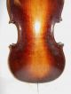 Very Old Vintage Antique 1800s 1 Pc Back Violin - String photo 2