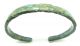 Scarce Authentic Viking Bronze Bracelet - Snake Head Terminals - Ad 1000 - Z68 Roman photo 2