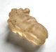 C.  400 B.  C Ancient Egypt Late Ptolemaic Period Rock Crystal Cat Amulet Pendant Egyptian photo 3