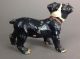 Antique Rare Boston Terrier Puppy Dog Solid Figure Cast Iron Hubley Doorstop Metalware photo 2
