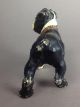 Antique Rare Boston Terrier Puppy Dog Solid Figure Cast Iron Hubley Doorstop Metalware photo 3