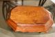 Vintage Antique Wood Carved Serving Tray Raised Sides Trays photo 9