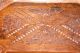Vintage Antique Wood Carved Serving Tray Raised Sides Trays photo 5