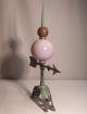 Antique Old Lightning Rod Weathervane Arrow Star Lavender Ball Copper Usa D59 Weathervanes & Lightning Rods photo 1