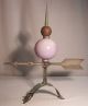 Antique Old Lightning Rod Weathervane Arrow Star Lavender Ball Copper Usa D59 Weathervanes & Lightning Rods photo 2