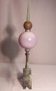 Antique Old Lightning Rod Weathervane Arrow Star Lavender Ball Copper Usa D59 Weathervanes & Lightning Rods photo 5