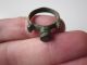 Top - Ancient Roman Period Bronze Ring.  A Very Rare Form Roman photo 2