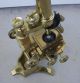 Antique Huge Elaborate Victorian Charles Baker Of London Brass Microscope Microscopes & Lab Equipment photo 7