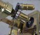 Antique Huge Elaborate Victorian Charles Baker Of London Brass Microscope Microscopes & Lab Equipment photo 8