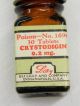 Vintage Eli Lilly Crystodigin Tablets Miniature Bottle And Box Medical Pharmacy Other photo 2