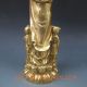 Chinese Handwork Carved Copper Buddha Statue - - - Kwan - Yin Songzi Qing Mark Other photo 8