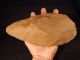 A Giant Million Year Old Acheulean Hand Axe From Early Stone Age Morocco 1400g Neolithic & Paleolithic photo 2