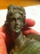 Ancient Roman Bronze Bust Applique Roman photo 4