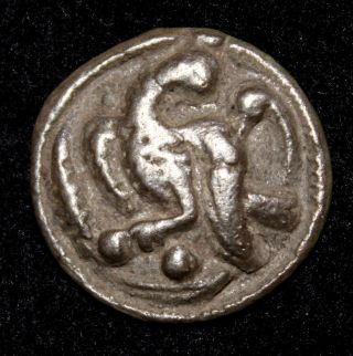 Ancient Viking Silver Application,  Amulet Raven Symbol,  Odin Power 900 Ad photo