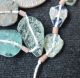 Ancient Roman Glass Beads 1 Medium Strand Aqua Green 100 - 200 Bc 400 Roman photo 1