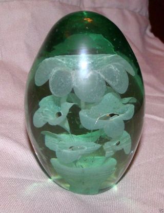 Victorian Era Green Glass 