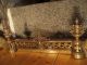 A Stunning Antique French Bronze Fire Fender (adjustable) Other photo 6