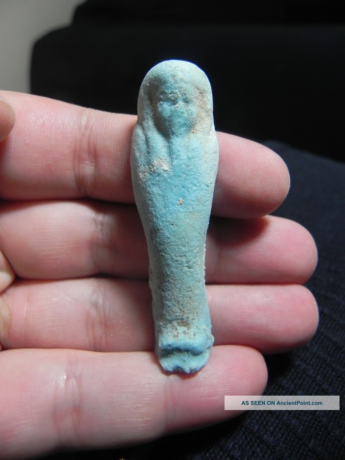 Zurqieh - 100 Guaranteed Authentic - Ancient Ushabti,  600 B.  C Egyptian photo