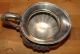 Antique American Pewter Footed Creamer,  Crossman,  West & Leonard,  C.  1829 Metalware photo 3