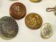 23 Antique Uniform Buttons,  Military Army,  Police,  Fireman Fire Dept.  Jacket Coat Buttons photo 2