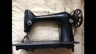 Antique Singer Sewing Machine From A Leather Glovemaker Family photo