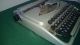 Vintage Flat Vintage Typewriter Groma Kolibri Qwerty With Case Typewriters photo 3