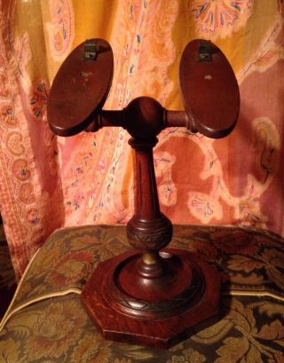 1890 Mahogany Shoe Display Stand.  Mercantile Store Find What You ' Re Looking For photo
