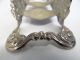 Vintage Mystery Israel? Hallmarks Star 925 Sterling Silver Ornate Napkin Holder Napkin Rings & Clips photo 11