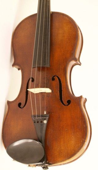 Old Fine French Violin Label Chanot Geige Violon Violino Violine photo
