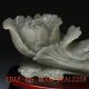 100 Natural Hetian Jade Hand - Carved Chinese Cabbage Statue Other photo 2