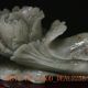 100 Natural Hetian Jade Hand - Carved Chinese Cabbage Statue Other photo 4