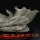 100 Natural Hetian Jade Hand - Carved Chinese Cabbage Statue Other photo 6