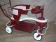 Vintage 1950s Taylor Tot Baby Stroller Buggy Restored And Painted.  Red White Nr Baby Carriages & Buggies photo 1