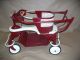 Vintage 1950s Taylor Tot Baby Stroller Buggy Restored And Painted.  Red White Nr Baby Carriages & Buggies photo 5