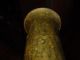 19th C.  Antique Arts & Crafts Hammered Dovetailed Brass Vase Arts & Crafts Movement photo 5