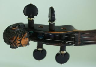 Old Rare Violin With Lion Scroll N.  Gusetto 1786 Geige Violon Violino Violine photo