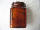 Amber Medical/fruit Jar W/labels,  Wire Clamp B&b Sterilized Gauze Chicago 1890 ' S Bottles & Jars photo 4