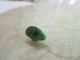 Antique Leo Popper Silver Peach Blue Overlay Opaque Jade Green Art Glass Button Buttons photo 4