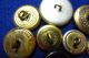 Antique Military Buttons Police British Usa Special Defense Squadron Units?? Buttons photo 2