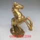 Chinese Brass Carved Horse Statue Other photo 5