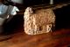 Primitive Homestead Blackened Beeswax Spiced Log Cabin House Ornie Ornament Primitives photo 1