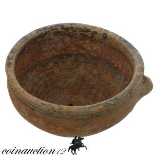 Intact,  Geometric Period Ancient Greek Terracotta Bowl 1050 - 750 Bc photo